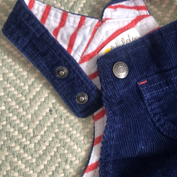 Baby Boden - Pair of Corduroy Overalls - 6-12m - Picture 6 of 7
